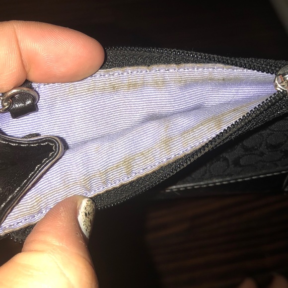 Coach signature mini coin purse keychain - Picture 4 of 4